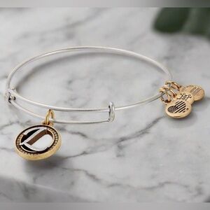 Alex and Ani - Initial L Bangle 3 Toned Bracelet NWOT